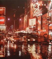 Times Square In Rain 1969 New York City Vintage New York Travel City Rain New York City