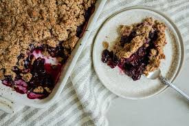 Aip Blueberry Crumble Recipe Blueberry Crumble Blueberry Crumble Recipes Fruit Crumble