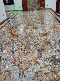 Nền Nhà đá Hoa Cương Solarius đẹp Tại Tây Hồ - Đá ốp Lát Hà Nội