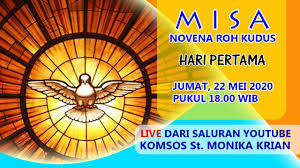 Jan 21, 2013 · unknown 11 mei 2020 05.37. Novena Roh Kudus Hari Pertama Jumat 22 Mei 2020 Youtube