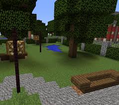 Victorian Small Park Blueprints For Minecraft Houses Castles Towers And More Grabcraft