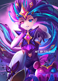 Star Guardian Zoe Lol League Of Legends Fan Art Game Wallpaper Champions Zoe League Of Legends Logo Lol League Of Legends Champions League Of Legends