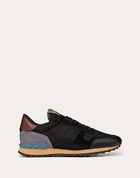 Fabric Rockrunner Sneaker For Man Valentino Online Boutique