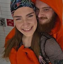 Steak dish with duck egg and pickled asparagus