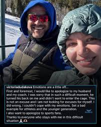 Victoria Dudakova issues an apology for slapping her coach/husband after  her #UFCVegas101 loss