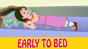 Early To Bed Animated Nursery Rhyme In English Youtube
