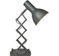 Lampe de bureau Design style industriel bras articulé en métal Compatible  LED