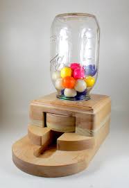 Gumball Dispenser Wooden Candy Machine Handmade Gifts Ooak Etsy Gumball Dispenser Gumball Candy Dispenser