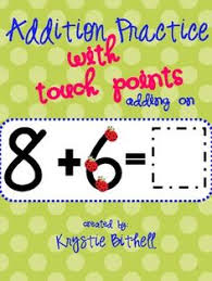 In touch math, every number has points on it that reflect the value of its number. 46 Touch Point Math Ideas Touch Point Math Touch Math Math