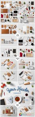 Download Restaurant Food Branding Mock Up 186518 Free Download Photoshop Vector Stock Image Via Torrent Zippyshare From Psdkeys Com