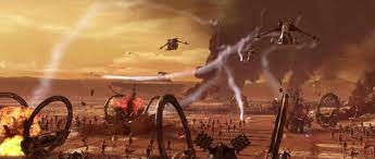 First Battle Of Geonosis Battle Of Geonosis Star Wars Ii Star Wars Episode Ii
