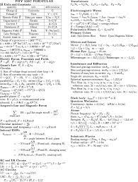 Physics Formulae Page 2 Physics And Mathematics Physics Formulas Studying Math