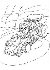 View all coloring pages of wreck it ralph here. Wreck It Ralph Sugar Rush Racers Coloring Pages English Disney Coloring Pages Wreck It Ralph Coloring Pages Coloring Pictures