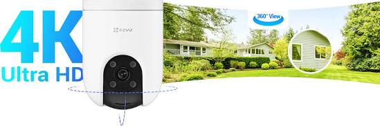 EZVIZ CS-H8C Pro 4K 8MP Outdoor Camera, AI generated