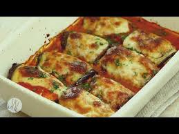 Eggplant Rollatini Voedsel Ideeen Gevulde Aubergine Recepten Gezonde Veganistische Recepten