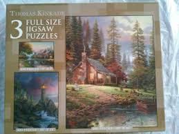 Check spelling or type a new query. Thomas Kinkade 3 In 1 Jigsaw Puzzle For Sale Online Ebay