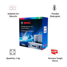 Bosch original dishwasher detergent is developed with powerful enzymes to provide thorough. Buy Bosch Detergent For Dishwasher 17001308 Blue Online Croma