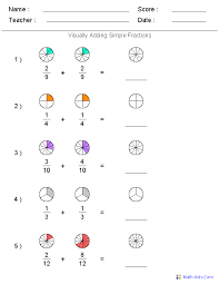 Fractions Worksheets Printable Fractions Worksheets For Teachers In 2020 Simple Fractions Worksheets Fractions Worksheets Simple Fractions