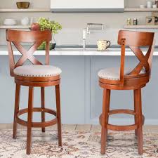 That is what we aim to do in this post, offering not only reviews of top 30. Retro Wooden Bar Chairs Soft Leather Swivel Counter Height Stool For Kitchen Bar Dining Chairs Swivel Stools With Cross Back Bar Chairs Aliexpress