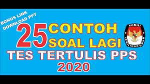 Tata tertib seleksi tes wawancara panitia pemungutan suara pps. 25 Soal Lagi Tes Tertulis Pps 2020 Youtube