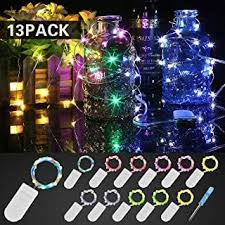 etmury led lichterkette mit batterie 12 stuck 2m 20 led drahtlichterkette 3000k ip68 wasserdicht lichterket lichterkette batterie led lichterkette lichterkette