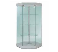 Vitrinas Expositoras Exagonales Con Rotacion De Los Productos Expuestos Vitrina Expositora Vitrinas Vitrinas De Cristal