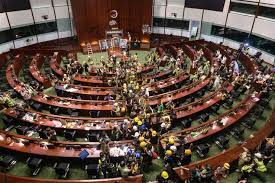 Protesters Who Stormed Hong Kong S Legislature Condemned