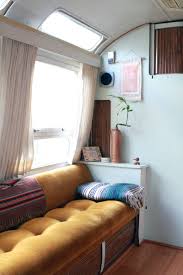 Sweet Upholstery Fabric Airstream Living Vintage Airstream Airstream Interior