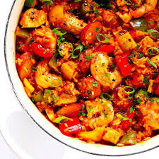 Jambalaya Recipe Gimme Some Oven Recipe Best Jambalaya Recipe Jambalaya Recipe Dinner Recipes Healthy Low Carb