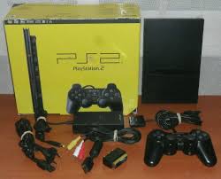 Juegos de a 2 ps2. Consola Playstation 2 Ps2 Slim Pstwo Scph 75004 Pal Con Caja Mando Dualshock 2 Consolas Y Videojuegos Consolas Ebay Playstation 2 Playstation Consola
