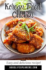 Crispy Spicy And Sweet Korean Fried Chicken Recipe Fried Chicken Recipes Korean Fried Chicken Recipe Bbq Sauce Homemade Easy