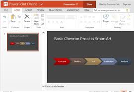 smartart process flow diagram template for powerpoint online