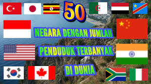 Laman express.co.uk menyebut jika jumlah negara yang ada di dunia akan bergantung pada definisi negara itu sendiri. 50 Negara Dengan Jumlah Penduduk Terbanyak Di Dunia Youtube