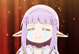 Image of purple anime gif 1 gif images download. Purple Hair Anime And Crying Girl Image 6987508 On Favim Com