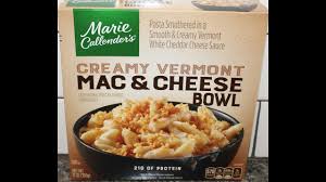 This is a super simple. Marie Callender S Creamy Vermont Mac Cheese Bowl Review Youtube