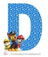 This item is unavailable | etsy. Paw Patrol Alphabet Oh Partyland