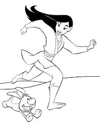 Ausmalbilder 8 Von Mulan
