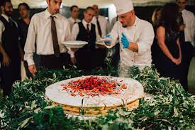 Alternate adding the buttermilk and flour into the sugar mixture. Traditional Italian Millefoglie Wedding Cake