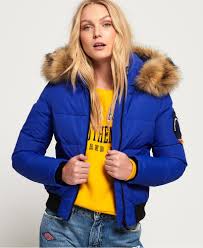 Superdry Everest Ella Bomber Jacket Womens Jackets Coats