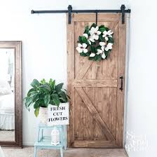 The barn door will work perfectly with our sliding barn door hardware kit and door handles. Budget Friendly Sliding Barn Doors For The Farmhouse Look Simple Made Pretty 2021