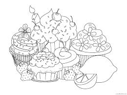 When we think of october holidays, most of us think of halloween. Cupcake Coloring Pages For Adults Coloring4free Coloring4free Com