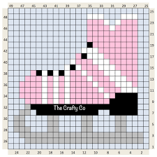 Ice Skate C2c Chart Free The Crafty Co