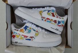 Af1 Keith Haring The Custom Movement In 2020 Nike Shoes Air Force Nike Air Shoes Custom Sneakers Diy