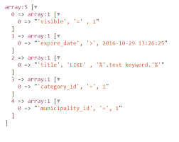 Laravel 5 2 Filter With Array Stack Overflow
