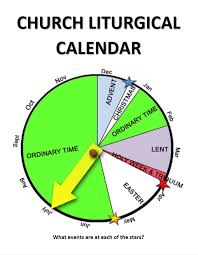 Kids free printable catholic coloring calendar 2017 look to him and be radiant learning about the liturgical from printable catholic calendar , source:www.looktohimandberadiant.com. Liturgical Calendar Wheel Printable Graphic Catechism Angel Free Resources