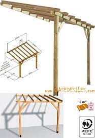 abri terrasse bois a prix discount auvent terrasse bois adossant 6mc abt3020 classe 4 auvent terrasse terrasse bois auvent
