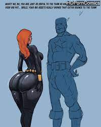 Black Widow And Her Informant comic porn 
