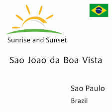 Músico carlos braido morre aos 38 anos, vitima do covid. Sunrise And Sunset Times In Sao Joao Da Boa Vista Sao Paulo Brazil