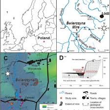 Poland google maps & satellite maps. Location Of Swierczyna Mire In Europe A And In Poland B Digital Download Scientific Diagram