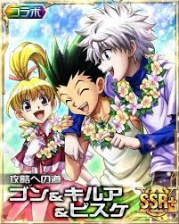 Gon Freecss Killua Zoldick Biscuit Cruger Hunterxhunter Hunter X Hunter Hunter Anime Hunter